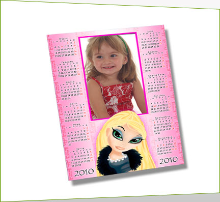 Calendario impresion A4 muneca Calendario impresion A4 muneca